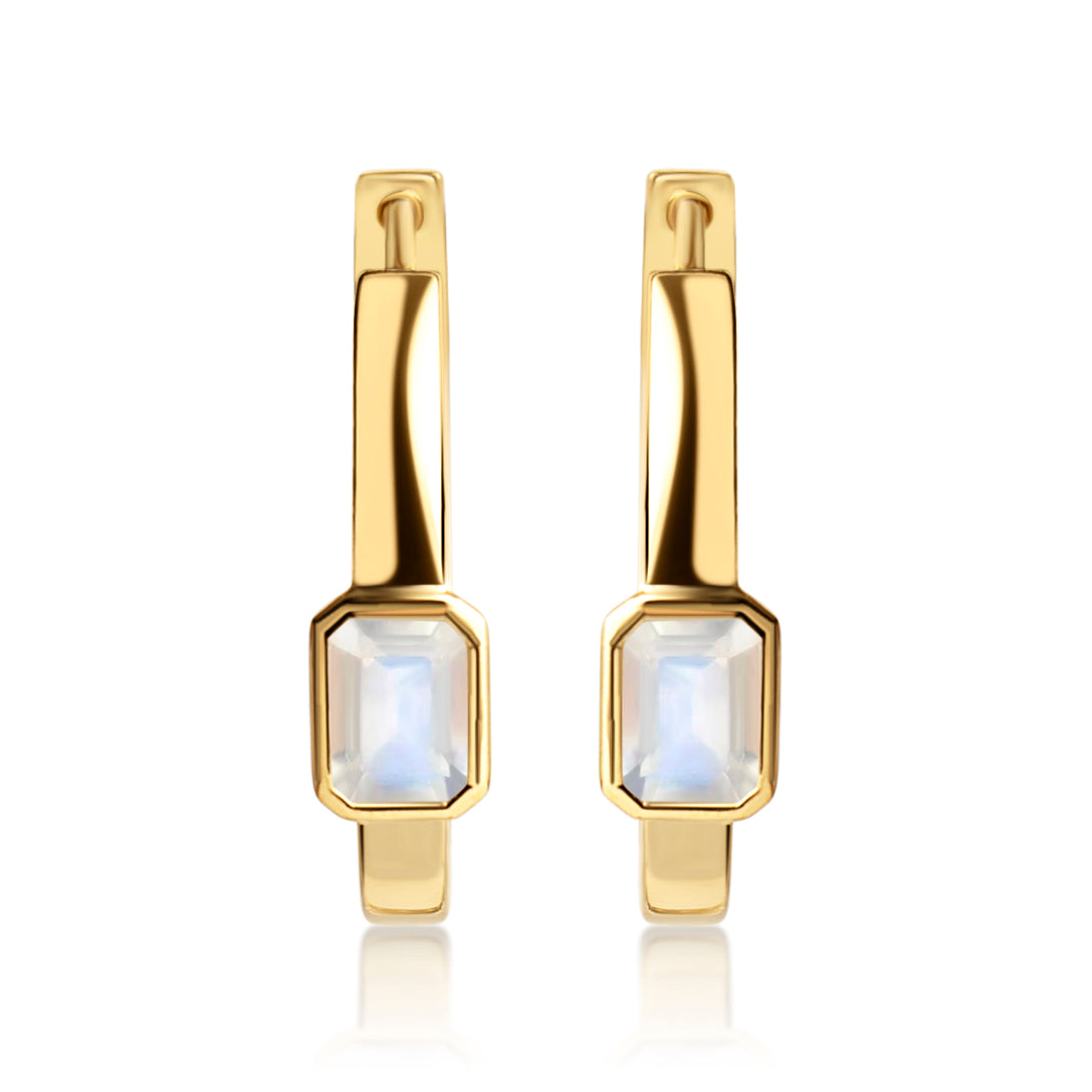 Luminous Glow Gemstone Earring