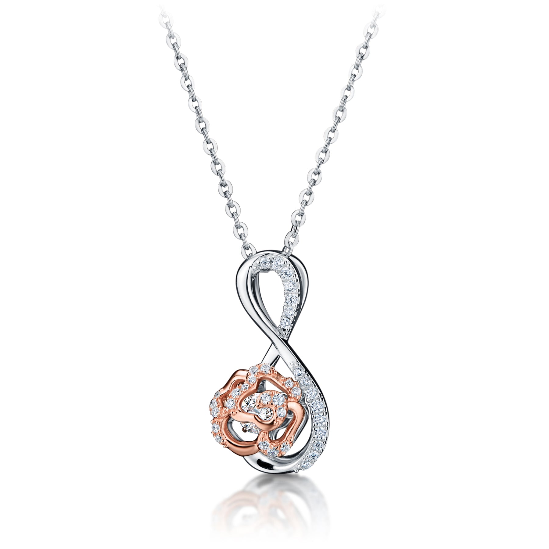 The Blossom Infinity Necklace