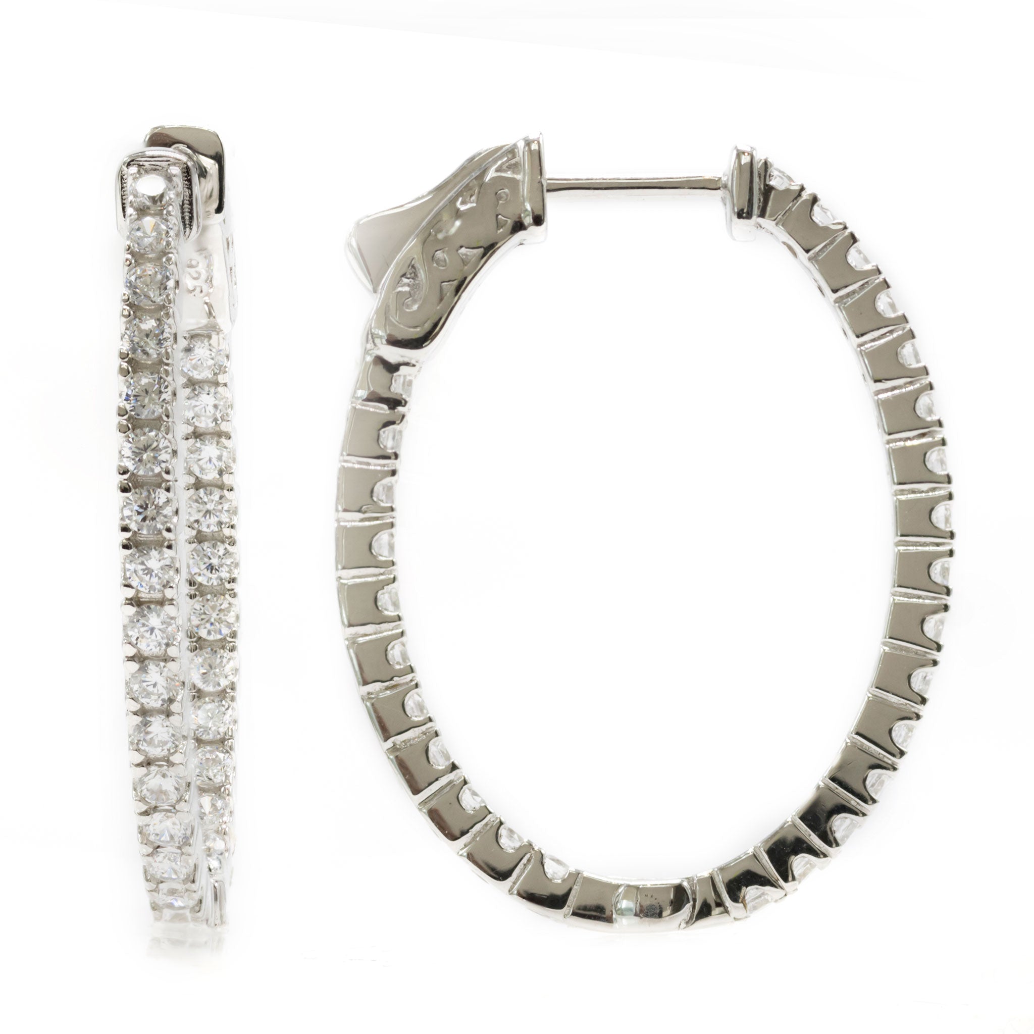 The Diva V Hoop Earring