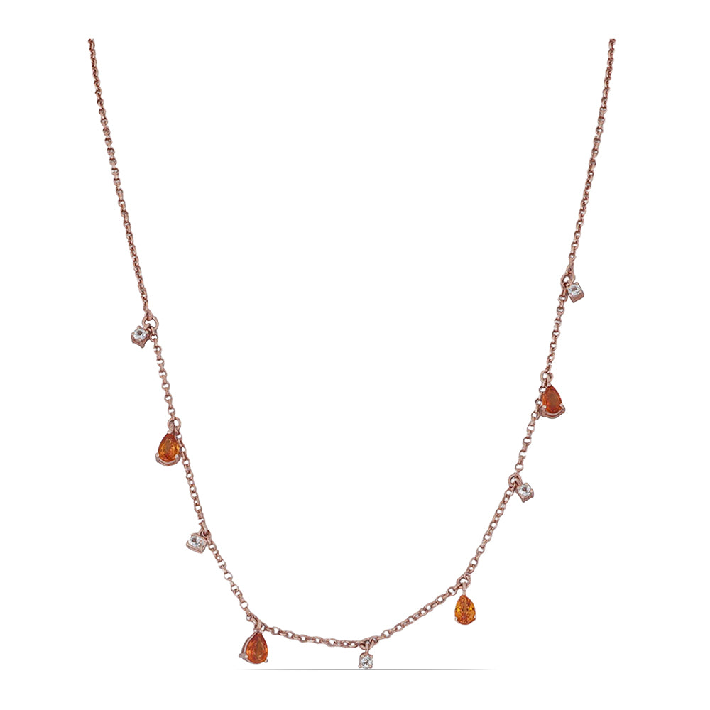 Luster Station Gemstone Necklace