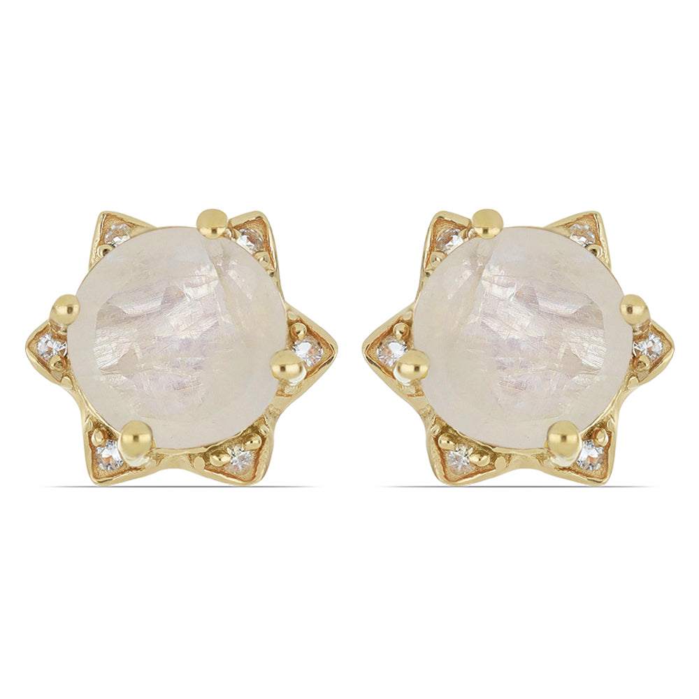 Luminary Stud Gemstone Earring